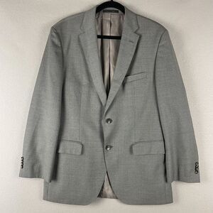 Hugo Boss Guabello Italy Super 130 Wool Dual Vented Sport Jacket Blazer 42R